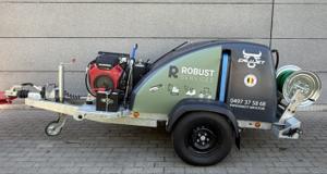 Calujet PWR110 hogedrukreiniger op trailer – intensieve reiniging / ontstopping