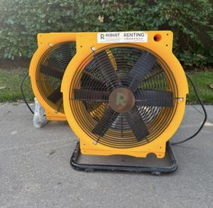 Bouwdroger toebehoren: Ventilator