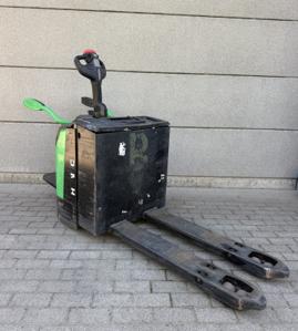 Elektrische pallettruck met inklapbaar platform Hangcha